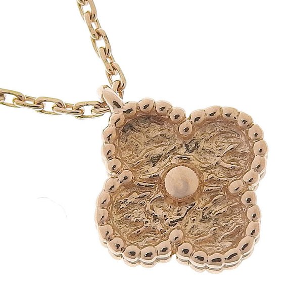 Van Cleef & Arpels Jewelry - Van Cleef & Arpels Sweet Alhambra Necklace K18 Pink Gold 3.0g Women